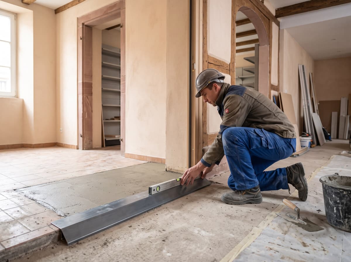 Chantier de mise en accessibilité d'un établissement recevant du public